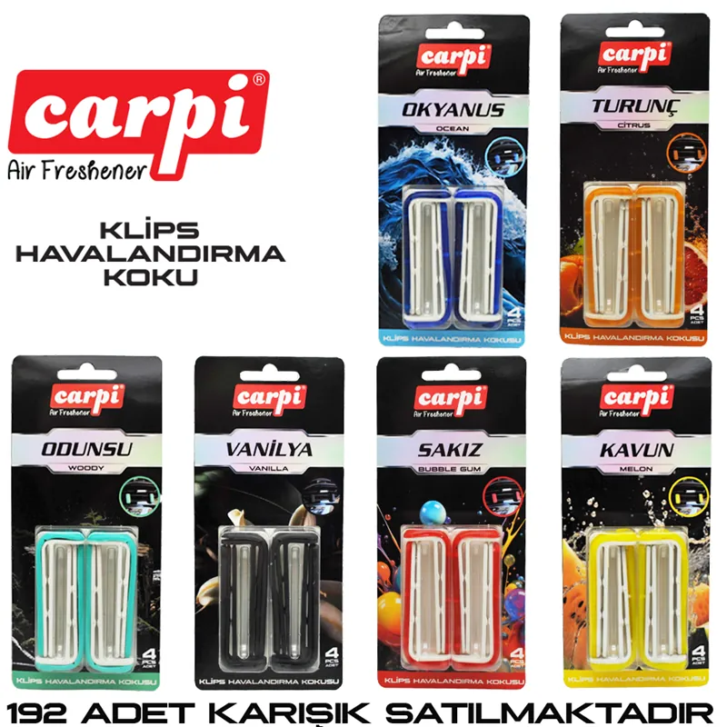 CARPİ KLİPS HAVALANDIRMA KOKU