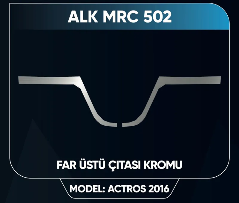 ACTROS 2016 FAR ÜSTÜ ÇITA