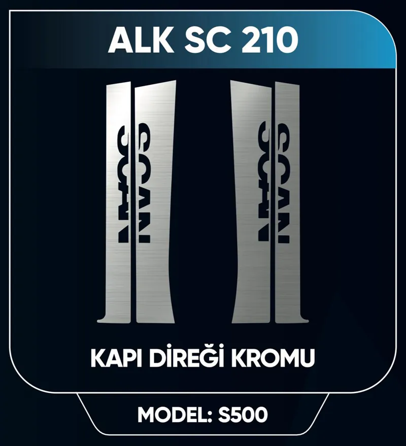 SCANIA S500 DİREK NİKELAJI