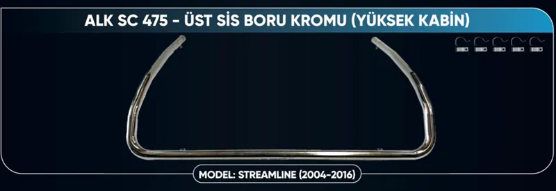SCANİA STRİMLİNE YÜKSEK UZUN TAVAN SİS DEMİRİ