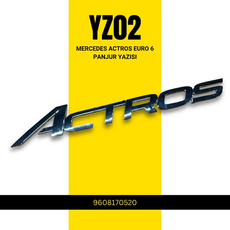 KENT UNİVERSAL YAZI YZ-02 (ACTUROS) EURO6