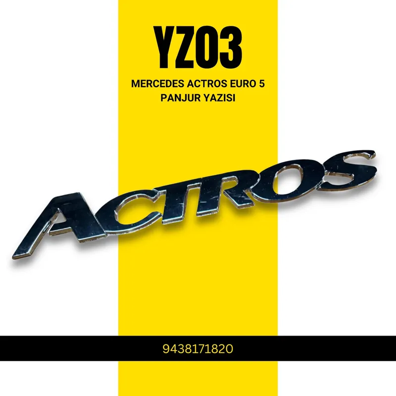 KENT UNİVERSAL YAZI YZ-03 (ACTUROS) EURO5
