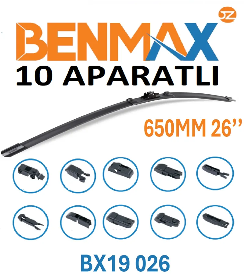 SİLECEK SÜPÜRGESİ MUZ 10 APARATLI 650MM 26''
