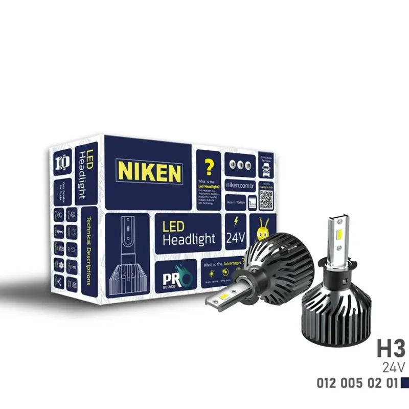 NİKEN LED ZENON PRO SERİSİ 24VH3