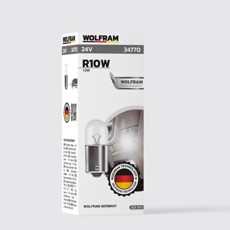 WOLFRAM 24 VOLT 10 WAT 67 AMPÜL
