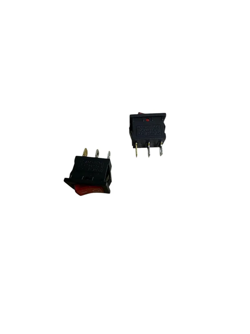 AÇMA KAPAMA ANAHTARI LEDLİ DİKDÖRTGEN KIRMIZI (20MMX15MM)