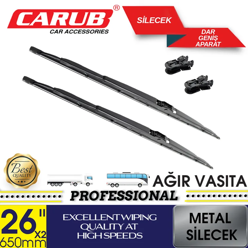 CARUB 65 CM ÇİFT APARATLI SİLECEK AXOR