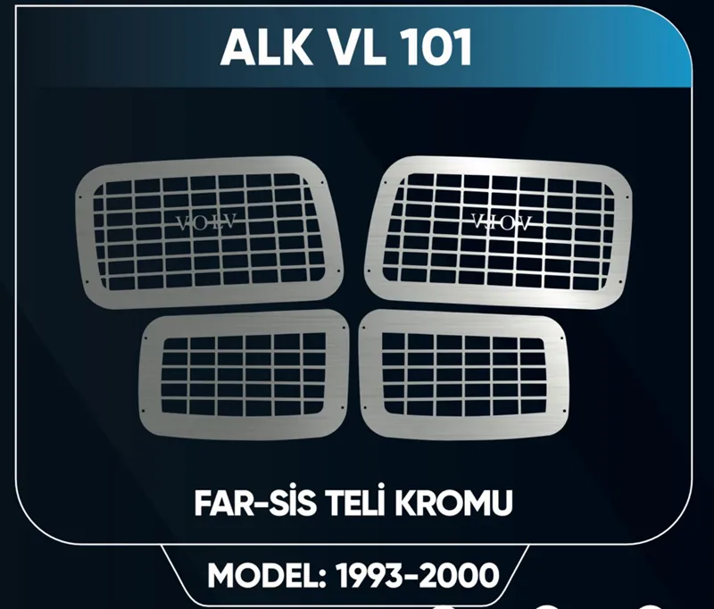 VOLVO ESKİ MODEL FAR+SİS TELİ NİKELAJI