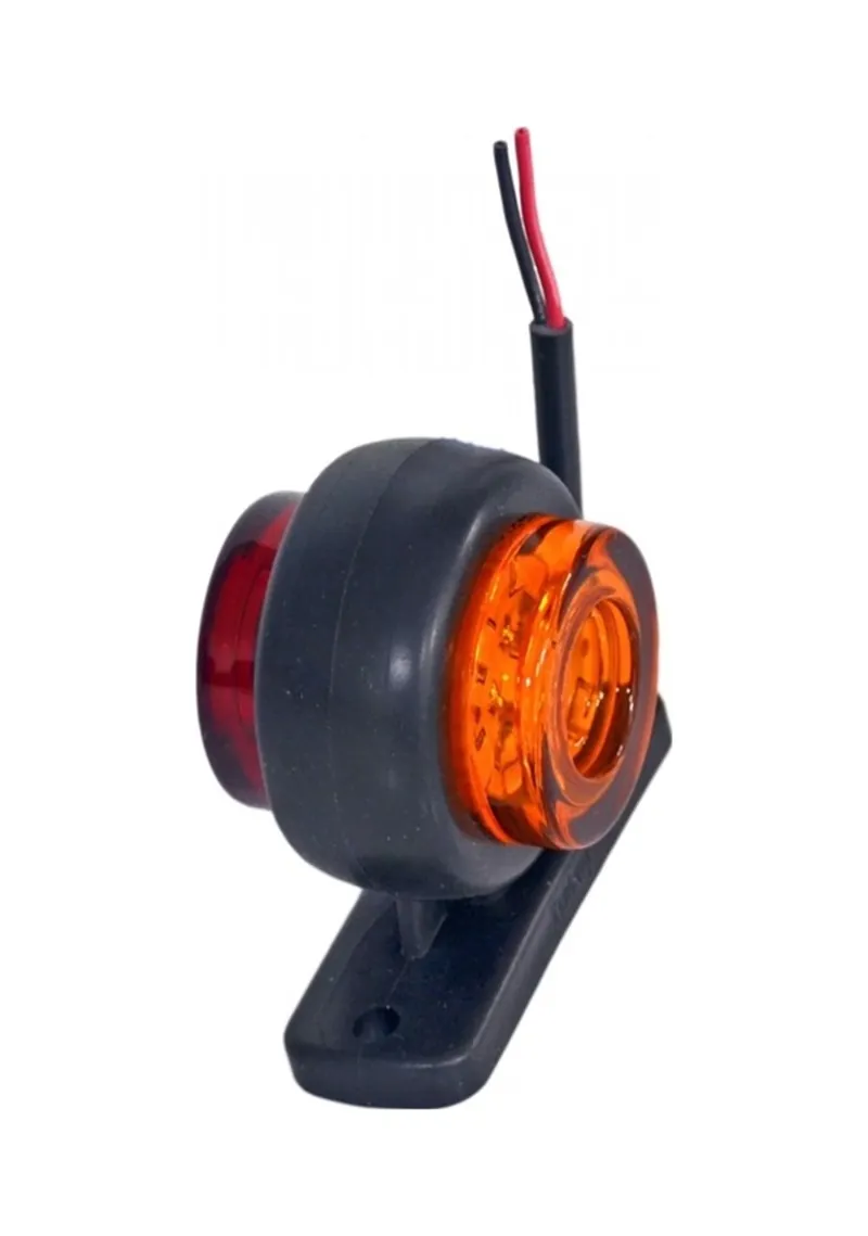 12 LED MİNİ TAKOZ LAMBA SARI KIRMIZI