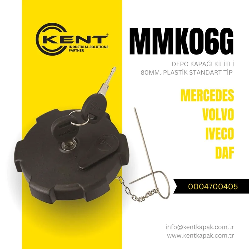 KENT AXOR DEPO KAPAĞI ORJ.TİP ZENCİRLİ