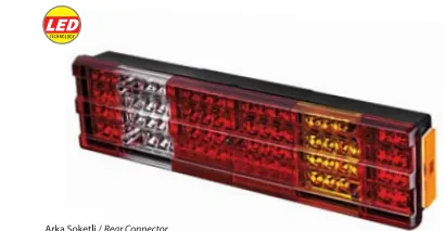 MARS AXOR STOP LAMBA LEDLİ SOKETLİ PLAKALI