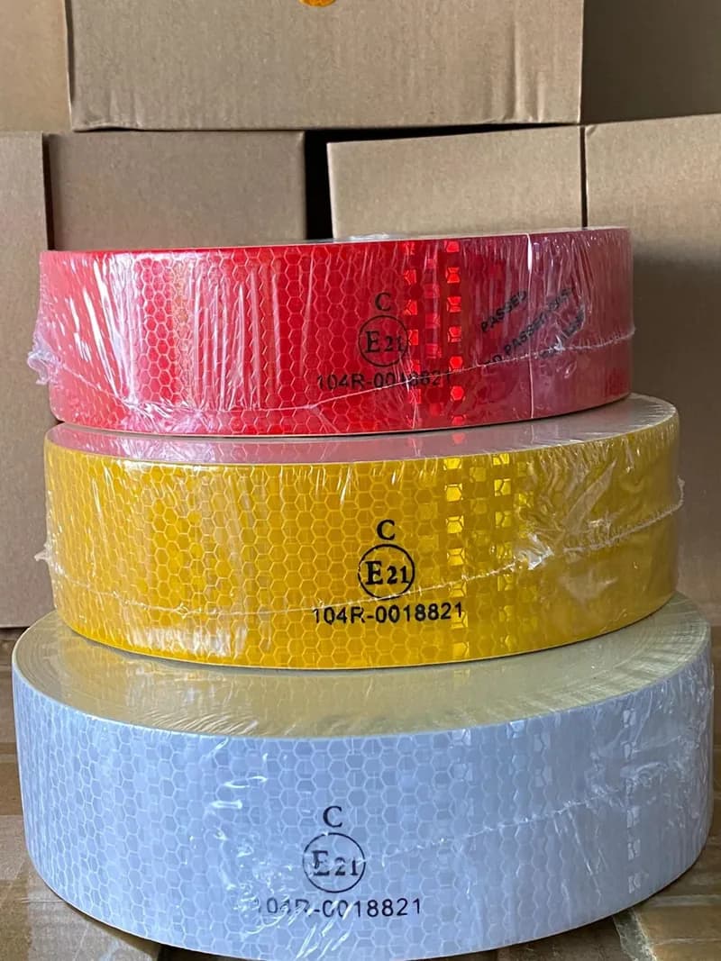 3NG FOSFORLU ŞERİT BEYAZ 5 CM 50 MT