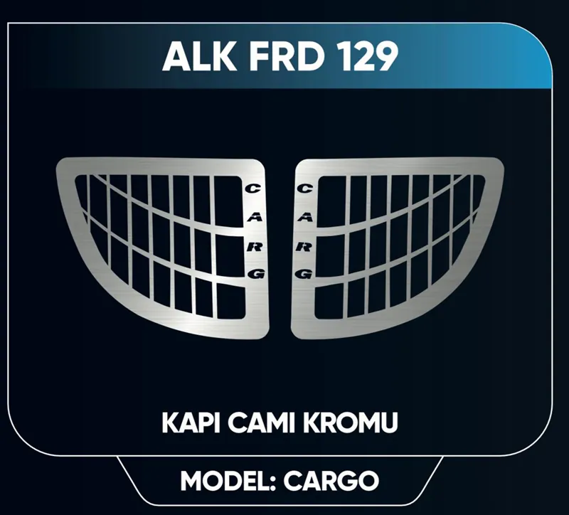 KARGO KAPI CAMI NİKELAJI