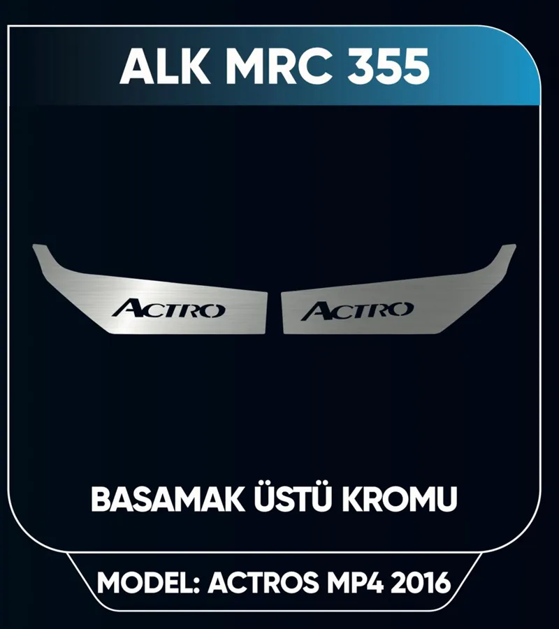 ACTROS KAPI ALTI NİKELAJI