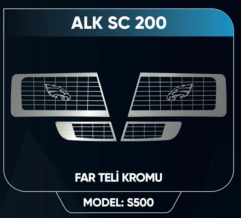 SCANIA S500 FAR TELİ NİKELAJİ