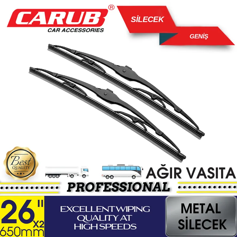 CARUB 600MM EURO SİLGİ SÜRÜRGESİ GENİŞ KANCA
