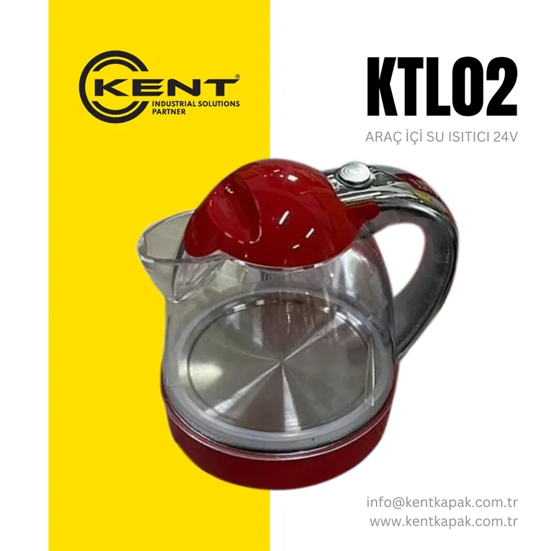 KENT 12 VOLT ARAÇ KAHVE MAKİNESİ YENİ MODEL